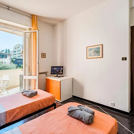 דירה Spazioso Con Free Parking 1min Dal Mare ג'נובה